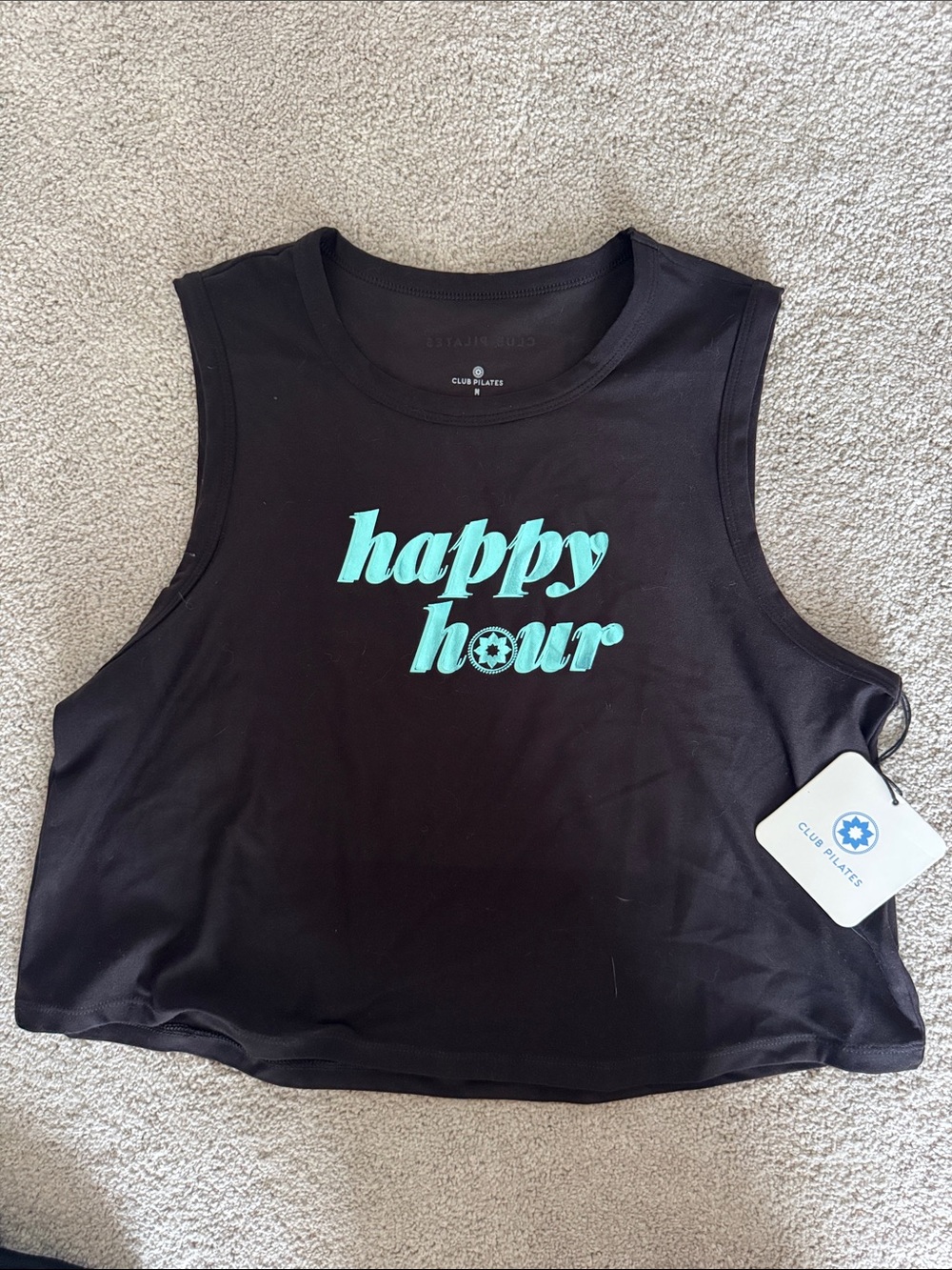 Club Pilates Cropped Tank